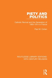 Abbildung von: Piety and Politics - Routledge