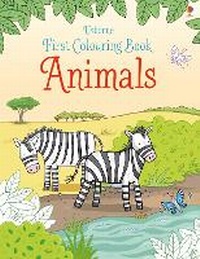 Enlarge image Cover: First Colouring Book Animals - Usborne Publishing Ltd