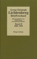 Cover: Lichtenberg Briefwechsel Bd. 2: 1780-1784 - C.H.BECK