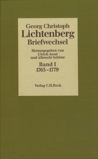 Abbildung von: Lichtenberg Briefwechsel Bd. 1: 1765-1779 - C.H.BECK