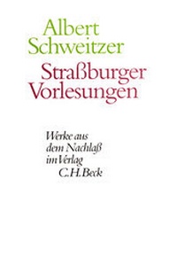 Abbildung von: Straßburger Vorlesungen - C.H.BECK