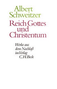 Abbildung von: Reich Gottes und Christentum - C.H.BECK