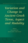 Cover: Variation and Change in Ancient Greek Tense, Aspect and Modality - Brill