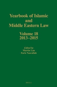 Abbildung von: Yearbook of Islamic and Middle Eastern Law, Volume 18 (2013-2015) - Martinus Nijhoff