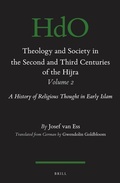 Cover: Theology and Society in the Second and Third Centuries of the Hijra. Volume 2 - Brill