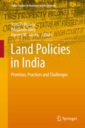 Cover: Land Policies in India - Springer