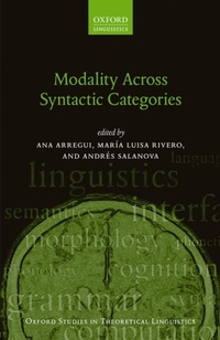 Abbildung von: Modality Across Syntactic Categories - OUP eBook