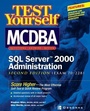Cover: Test Yourself MCDBA SQL Server 2000 Administration (Exam 70-228) - Osborne/McGraw-Hill
