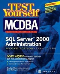 Abbildung von: Test Yourself MCDBA SQL Server 2000 Administration (Exam 70-228) - Osborne/McGraw-Hill