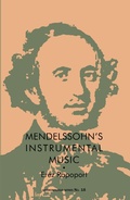 Cover: Mendelssohn's Instrumental Music - Pendragon Press