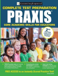 Enlarge image Cover: Praxis Core Academic Skills for Educators - LearningExpress LLC
