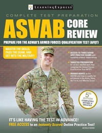 Enlarge image Cover: ASVAB Core Review - LearningExpress LLC