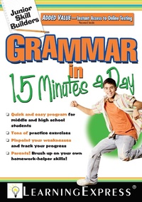 Enlarge image Cover: Junior Skill Builders: Grammar in 15 Minutes a Day - LearningExpress LLC