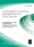 Cover: Camouflaging of corporate (un)sustainability - Emerald Group Publishing Limited