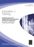 Cover: Gendered spaces and subjectivities across education, training and employment. - Emerald Group Publishing Limited