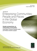 Cover: Gender Perspectives on Enterprising Communities - Emerald Group Publishing Limited