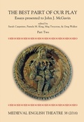 Cover: Medieval English Theatre 38 - De Gruyter