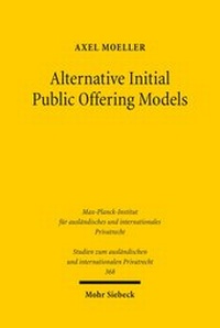 Abbildung von: Alternative Initial Public Offering Models - Mohr Siebeck