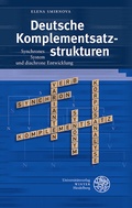 Cover: Deutsche Komplementsatzstrukturen - Universit&auml;tsverlag Winter