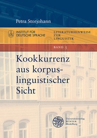 Abbildung von: Kookkurrenz aus korpuslinguistischer Sicht - Universitätsverlag Winter