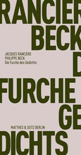 Cover: Die Furche des Gedichts - Matthes & Seitz Berlin