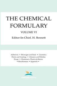 Abbildung von: The Chemical Formulary, Volume 6 - Chemical Publishing Co Inc.,U.S.