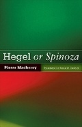 Cover: Hegel or Spinoza - University of Minnesota Press