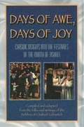 Cover: Days of Awe, Days of Joy - Kehot Publication Society