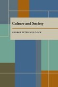 Cover: Culture and Society - University of Pittsburgh Press