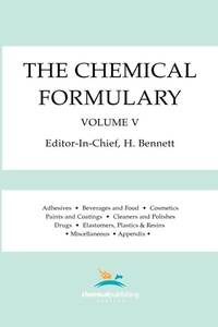 Abbildung von: The Chemical Formulary, Volume 5 - Chemical Publishing Co Inc.,U.S.