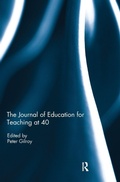 Cover: The Journal of Education for Teaching at 40 - Routledge