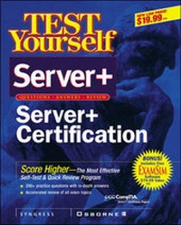 Abbildung von: Test Yourself Server+ Certification - Osborne/McGraw-Hill
