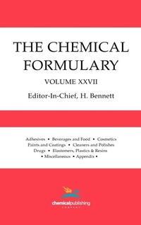 Abbildung von: The Chemical Formulary, Volume 27 - Chemical Publishing Co Inc.,U.S.