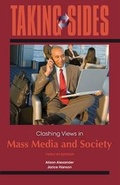Cover: Clashing Views in Mass Media and Society - Dushkin/McGraw-Hill