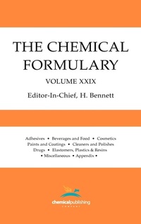 Abbildung von: The Chemical Formulary, Volume 29 - Chemical Publishing Co Inc.,U.S.