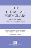 Cover: The Chemical Formulary - Chemical Publishing Co Inc.,U.S.
