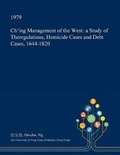 Cover: Ch'ing Management of the West - Open Dissertation Press