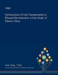Enlarge image Cover: Optimization of Coal Transportation in Planned Development - Open Dissertation Press