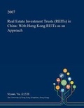 Cover: Real Estate Investment Trusts (Reits) in China - Open Dissertation Press