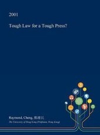 Bild: Tough Law for a Tough Press? - Open Dissertation Press