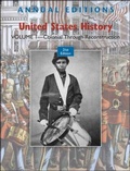 Cover: Annual Editions: United States History: Colonial Through Reconstruction Volume 1 - McGraw Hill Higher Education