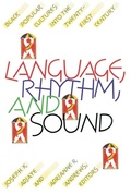 Cover: Language, Rhythm, and Sound - University of Pittsburgh Press