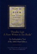 Cover: "Paradise Lost: A Poem Written in Ten Books" - Duquesne University Press