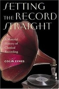 Cover: Setting the Record Straight - Wesleyan University Press