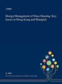 Enlarge image Cover: Design Management of Mass Housing - Open Dissertation Press