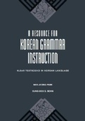 Cover: A Resource for Korean Grammar Instruction - University of Hawai'i Press