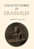 Cover: Collected Works of Erasmus - University of Toronto Press