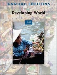 Enlarge image Cover: Annual Editions: Developing World 11/12 - McGraw-Hill Professional