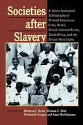 Cover: Societies After Slavery - University of Pittsburgh Press