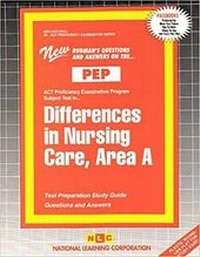 Abbildung von: DIFFERENCES IN NURSING CARE, AREA A (NURSING CONCEPTS 4) - Passbooks
